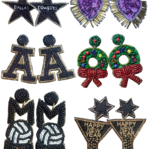 Beaded Festival Earrings