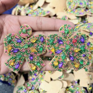 Mardi Grass Earrings