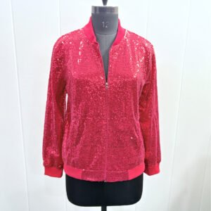Classy Pink Sequence Jacket
